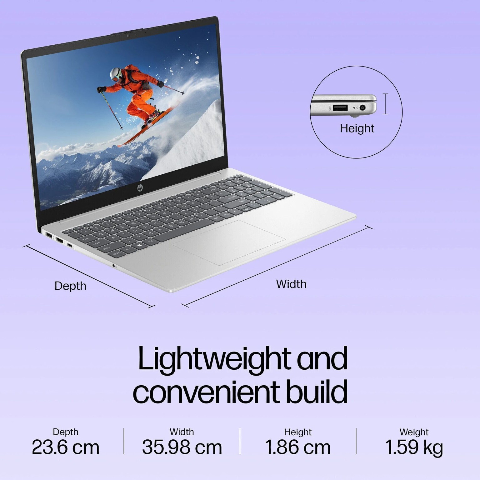 HP MSO 2024 Intel Core i3 13th Gen 1315U |16 GB/512 GB SSD/Windows 11 Home