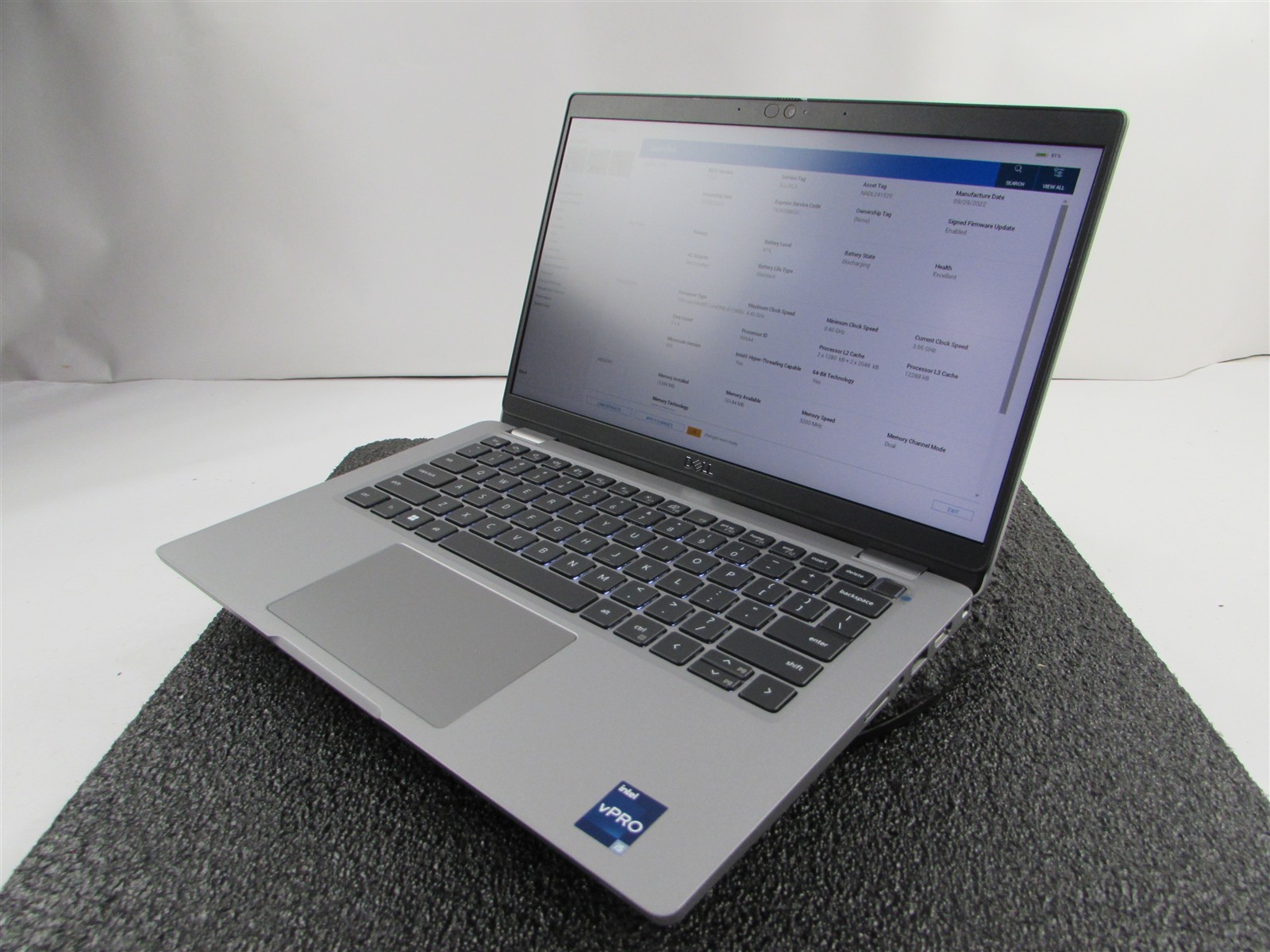DELL LATITUDE 5330 FHD TOUCHSCREEN I5-1245U 10 CORE 512GB SSD 16GB RAM NO O.S