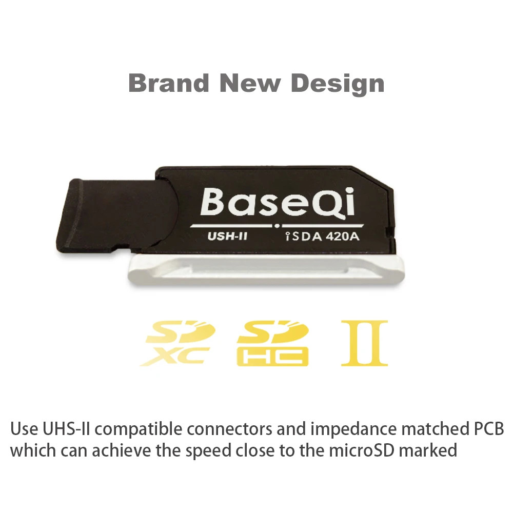 BaseQi for MacBook Pro 14inch 16inch M1/M2/M3/M4/M5 Year2025/24/23/22/21Microsd