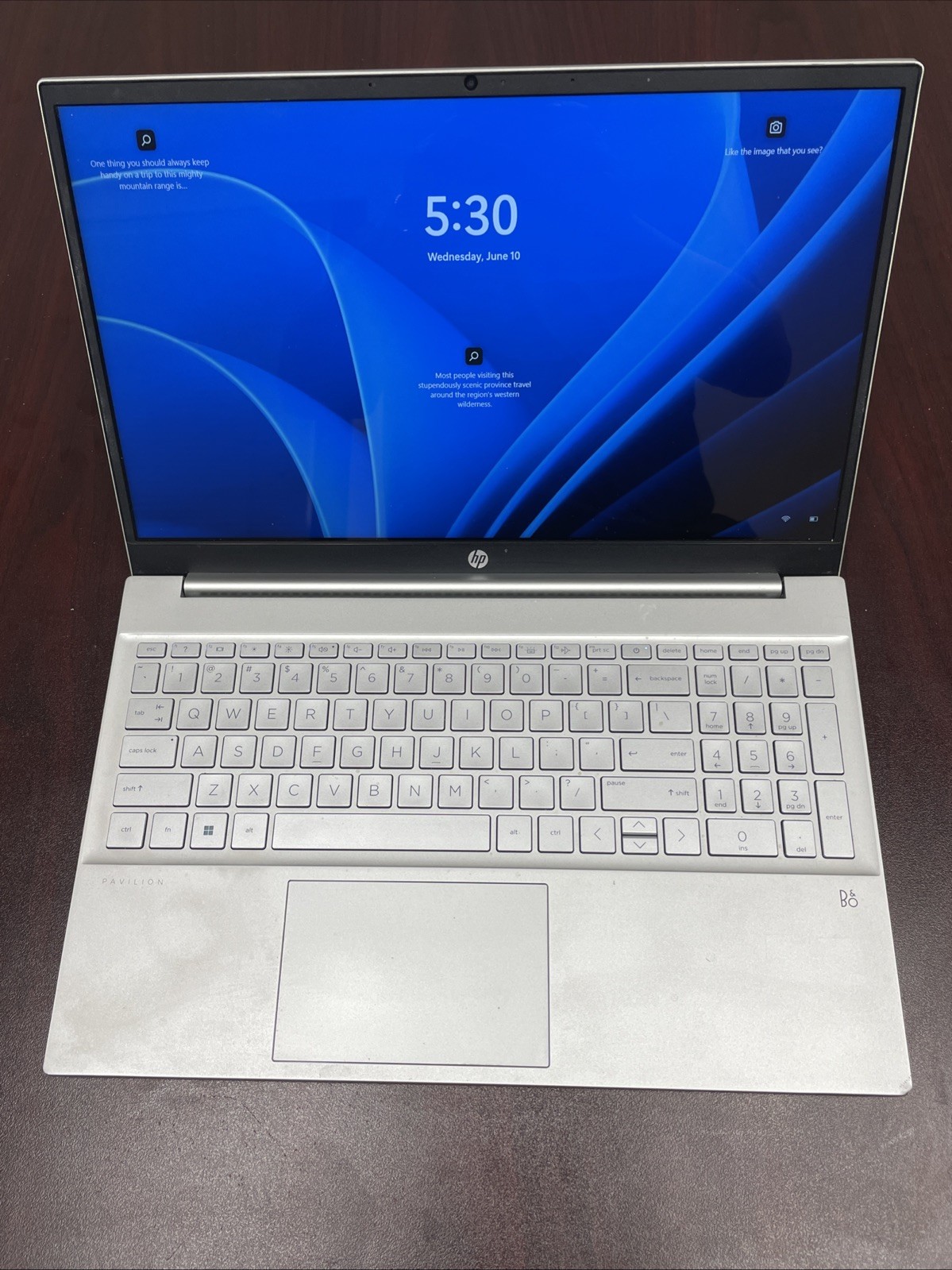 HP Pavilion 15-eg0125od 15.6” Touch i5-1135G7 8GB RAM 256GB SSD Win11 Pro