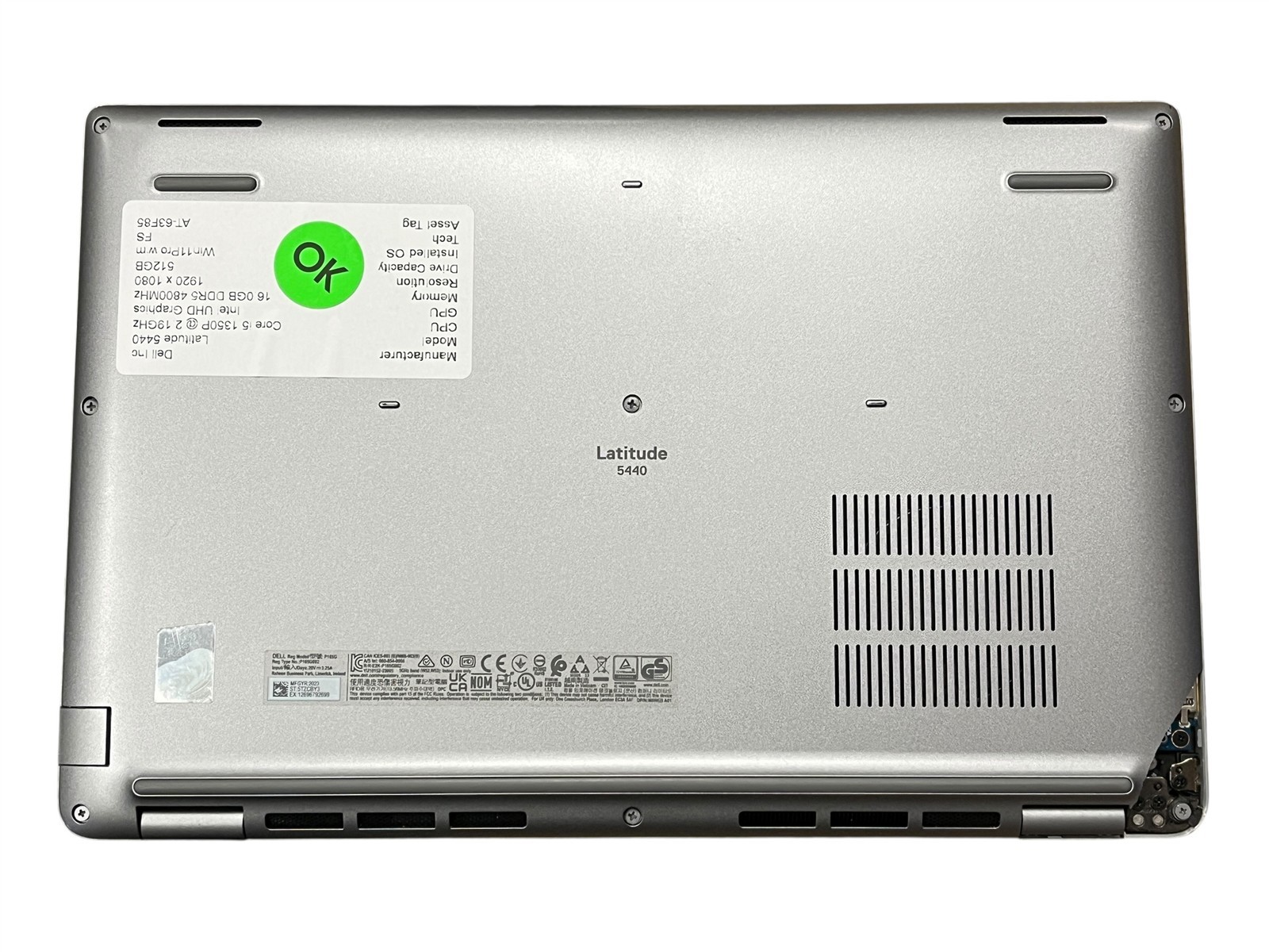 Dell Latitude 5440 i5-1350P 1.90GHz 16GB RAM 512GB SSD 14″ Win 11 Pro Laptop