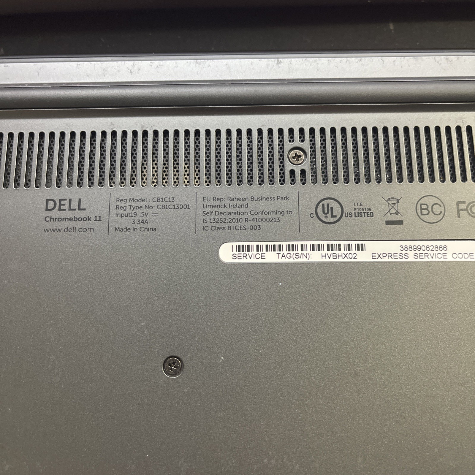 Dell Chromebook 11, Good Condition, Used, No charger