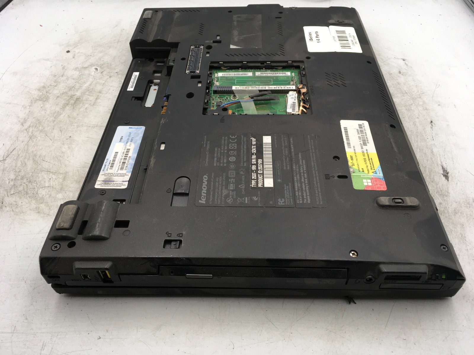 LENOVO THINKPAD T410 – FOR PARTS/NO LCD – INTEL i5-520M – NO RAM – READ DESC -BB