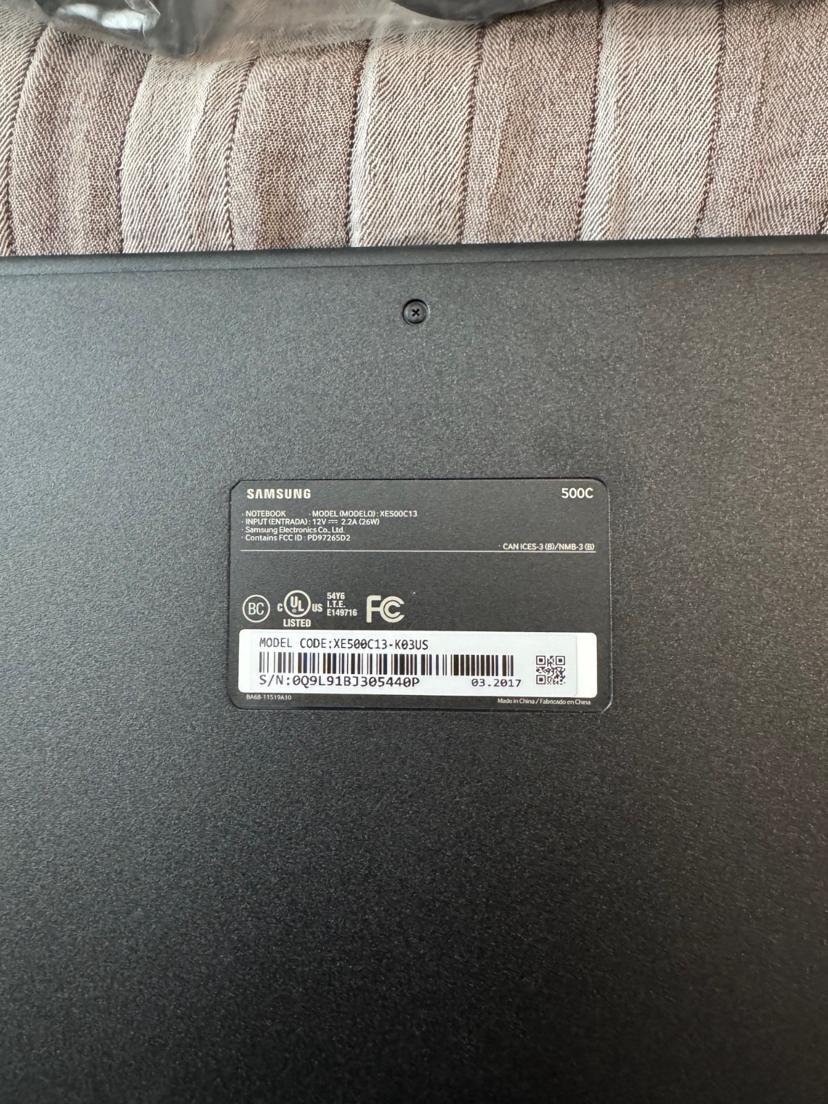 Samsung Chromebook 3 11.6 inch (32GB, Intel Celeron D, 2.48GHz, 4 GB)…