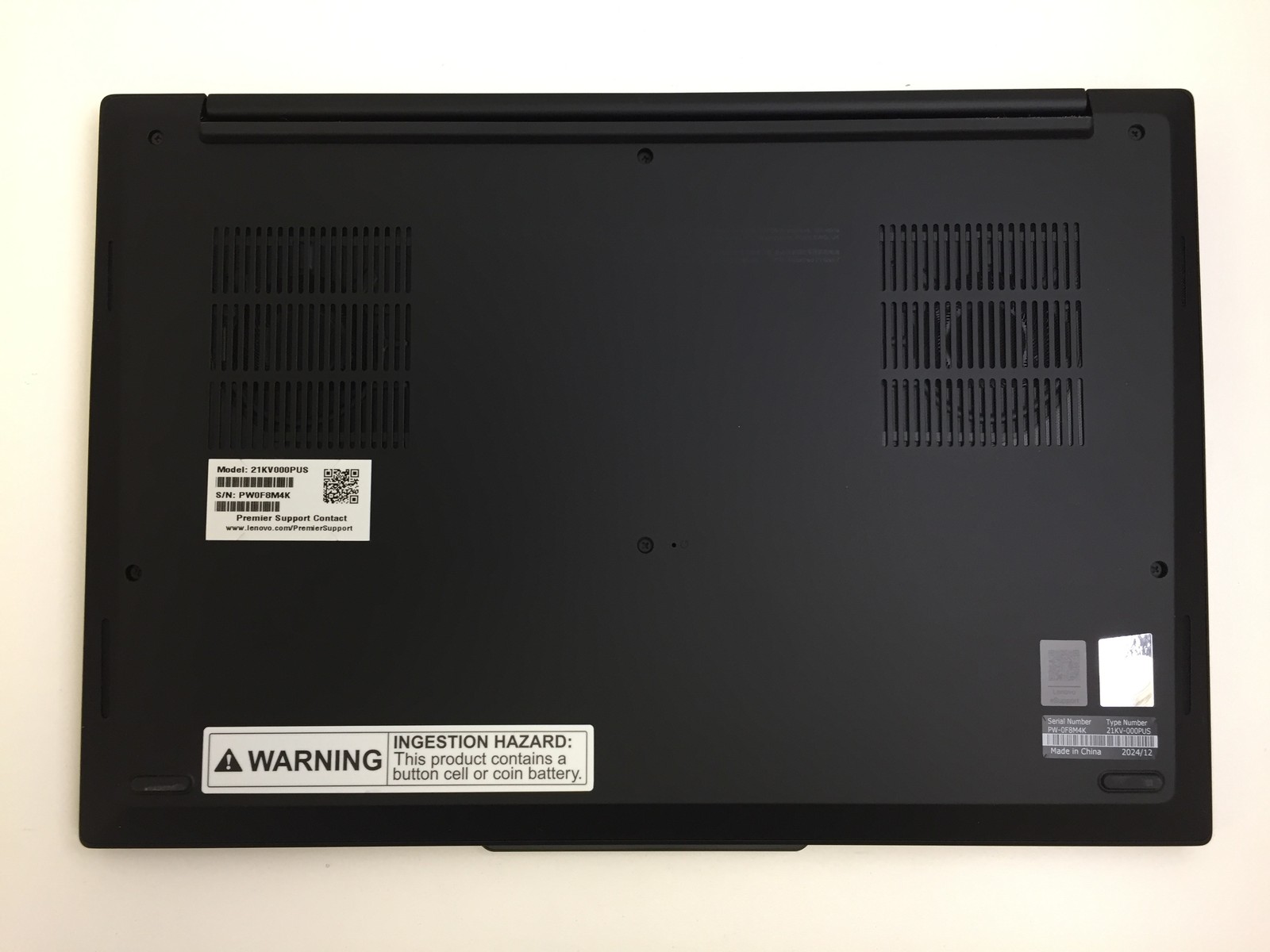 Lenovo ThinkPad P1 Gen 7 21KV000PUS – Intel Core Ultra 7, 32GB RAM, 1TB SSD