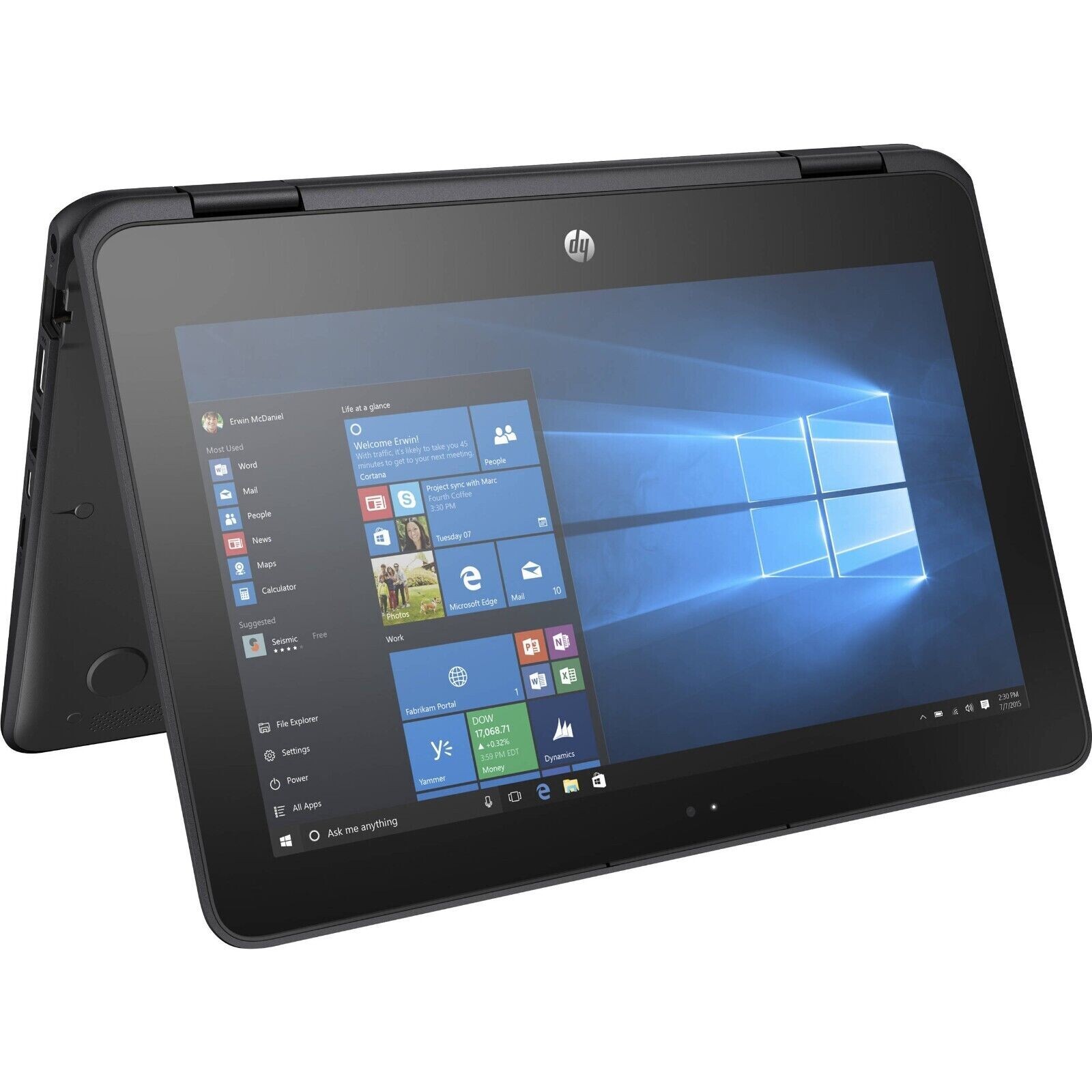 HP ProBook x360 11 G1 11.6″ TouchScreen Notebook PC 4GB 128GB SSD Windows 10 Pro