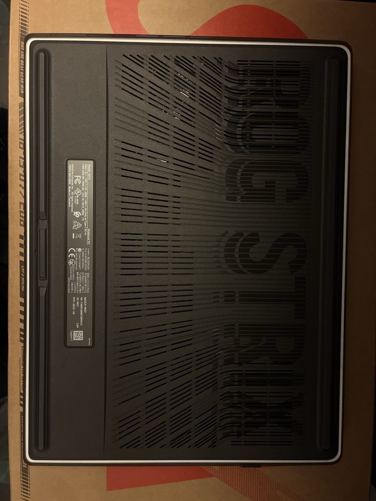 ASUS ROG Strix G16 Gaming Lap. – RTX 5070 Ti | Core Ultra 9 | 32GB RAM | 2TB SSD