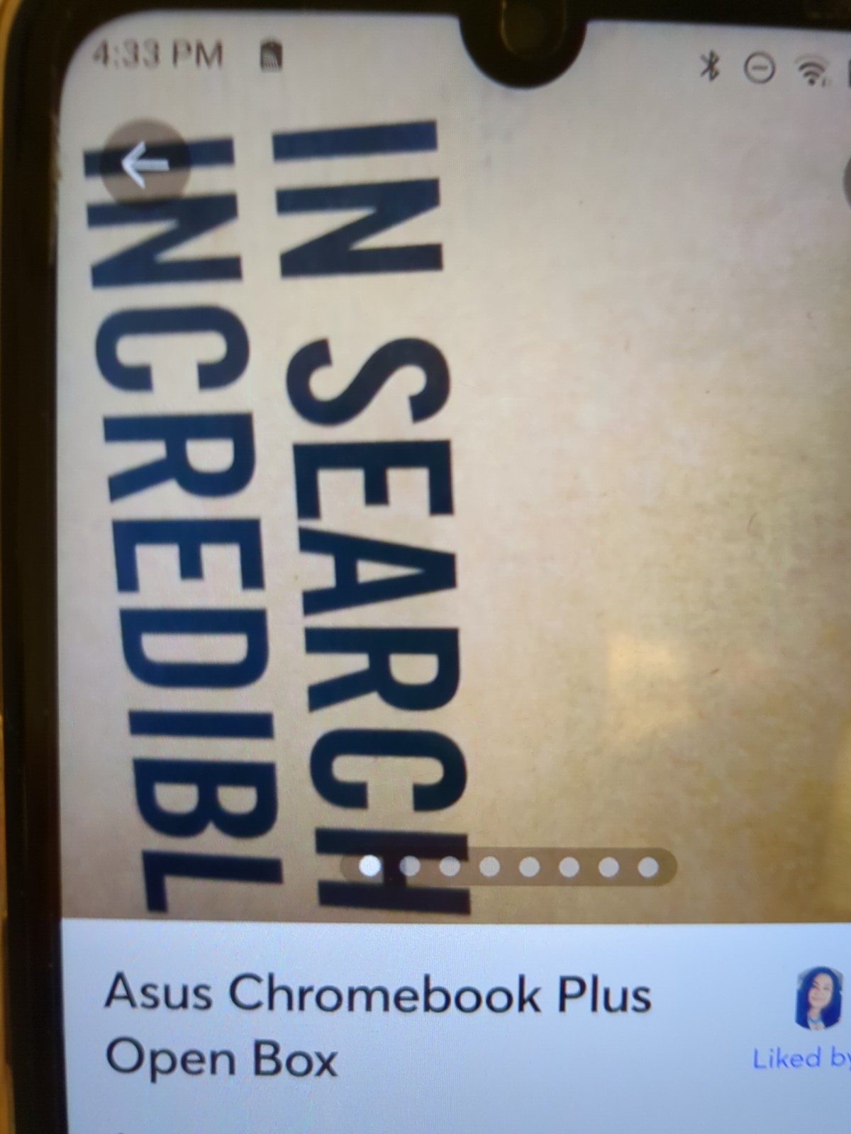 Asus Chromebook Plus Open Box Laptop