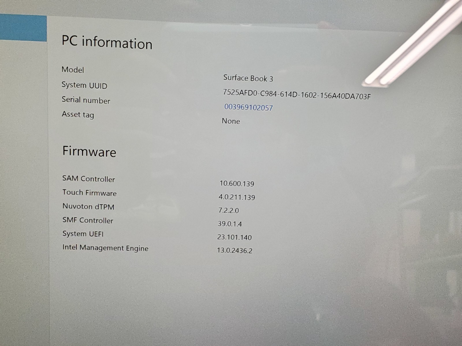 Microsoft Surface Book 3 15″ i7 1065G7 GTX 1660ti 1.50GHz/ 32GB / 1TB SSD #2953
