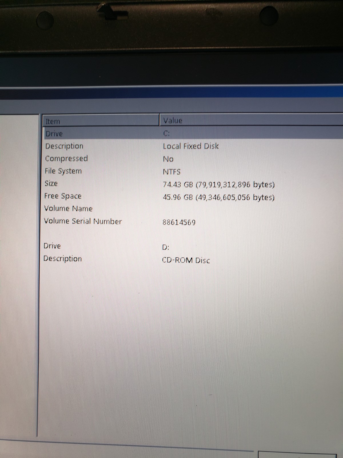 Dell Latitude D630 Laptop Windows Vista WiFi Serial port DVD/CD Works SEE Pics