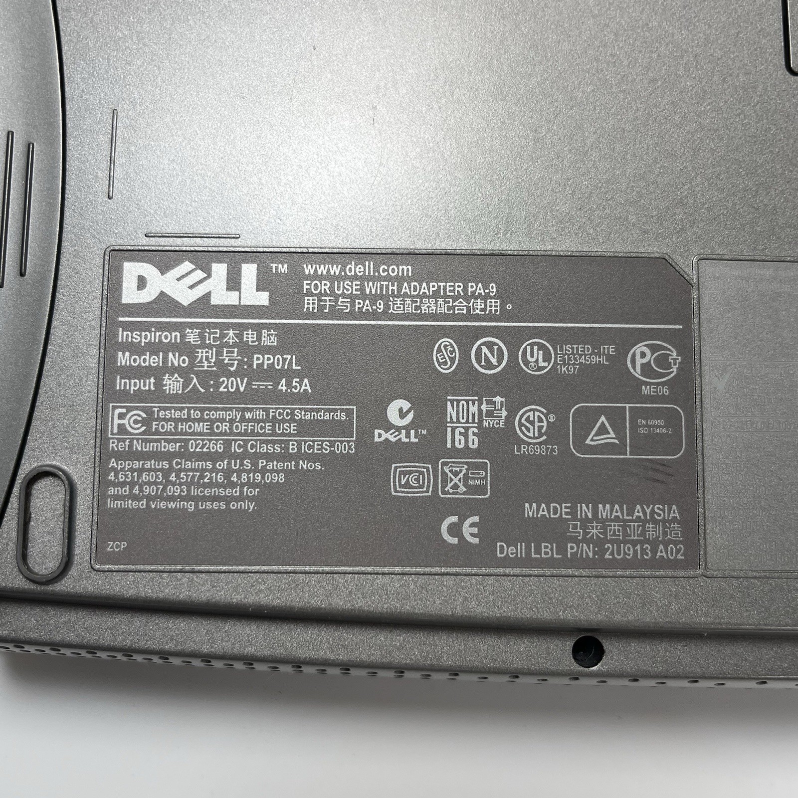 2002 Dell Inspiron 5100 14.1″ Laptop Pentium 4 2.53GHz 30GB Windows XP