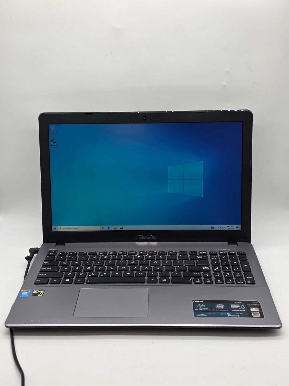 ASUS X550J 15.6″ Core i7-4710HQ 8GB RAM 1TB HDD For Parts Bad Battery