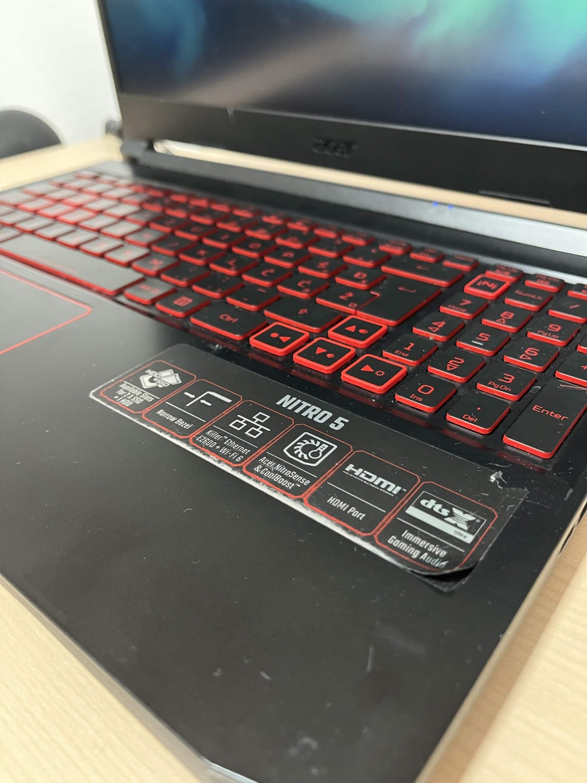 Acer Nitro 5 AN515-44-R99Q (MODDED) 15.6″ 512GB AMD Ryzen 5, 3.0GHz, 12GB RAM