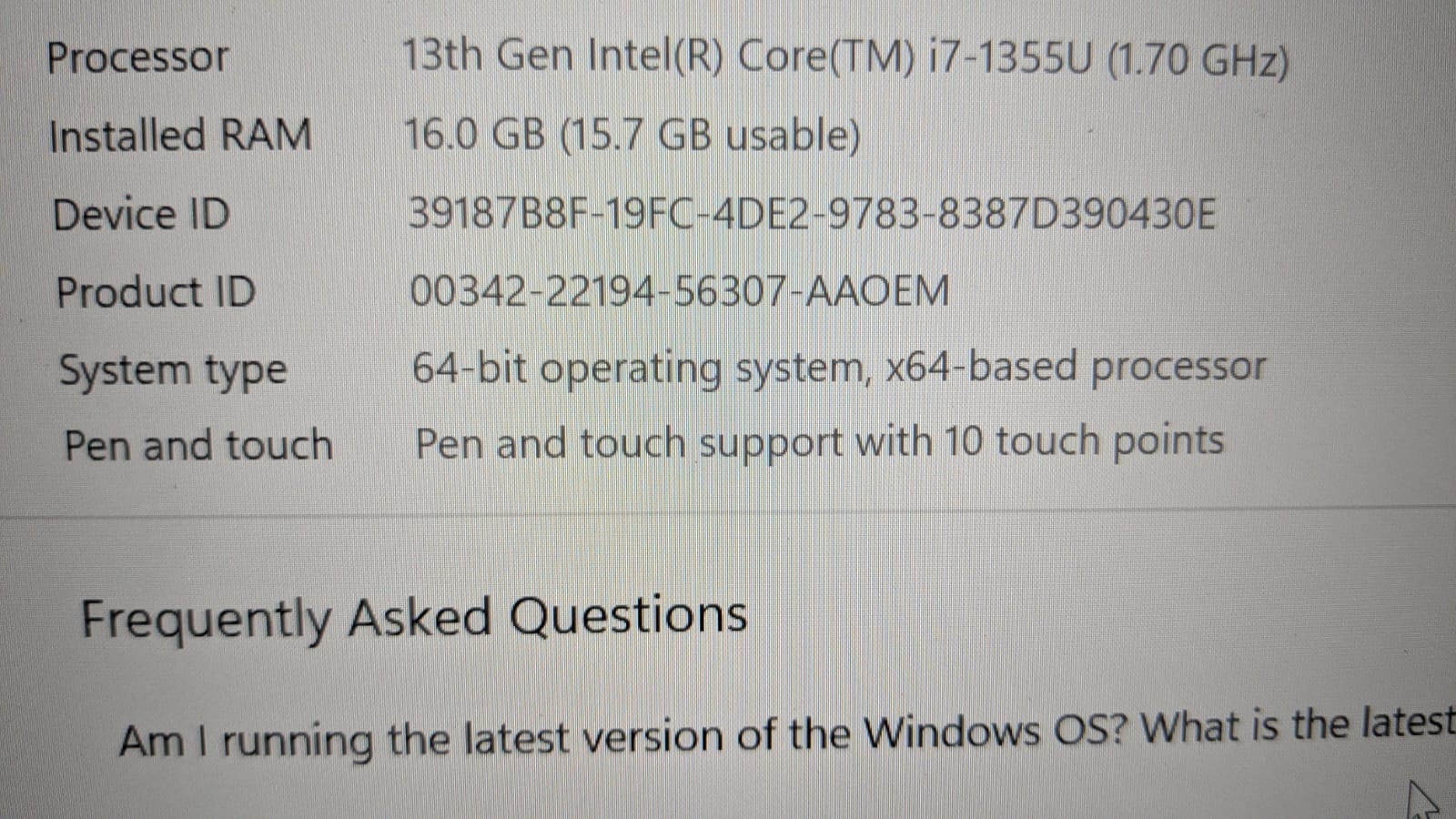 Dell Inspiron 14 7430 2in1 Intel Core i7-1355U 16GB RAM 1TB Windows 11