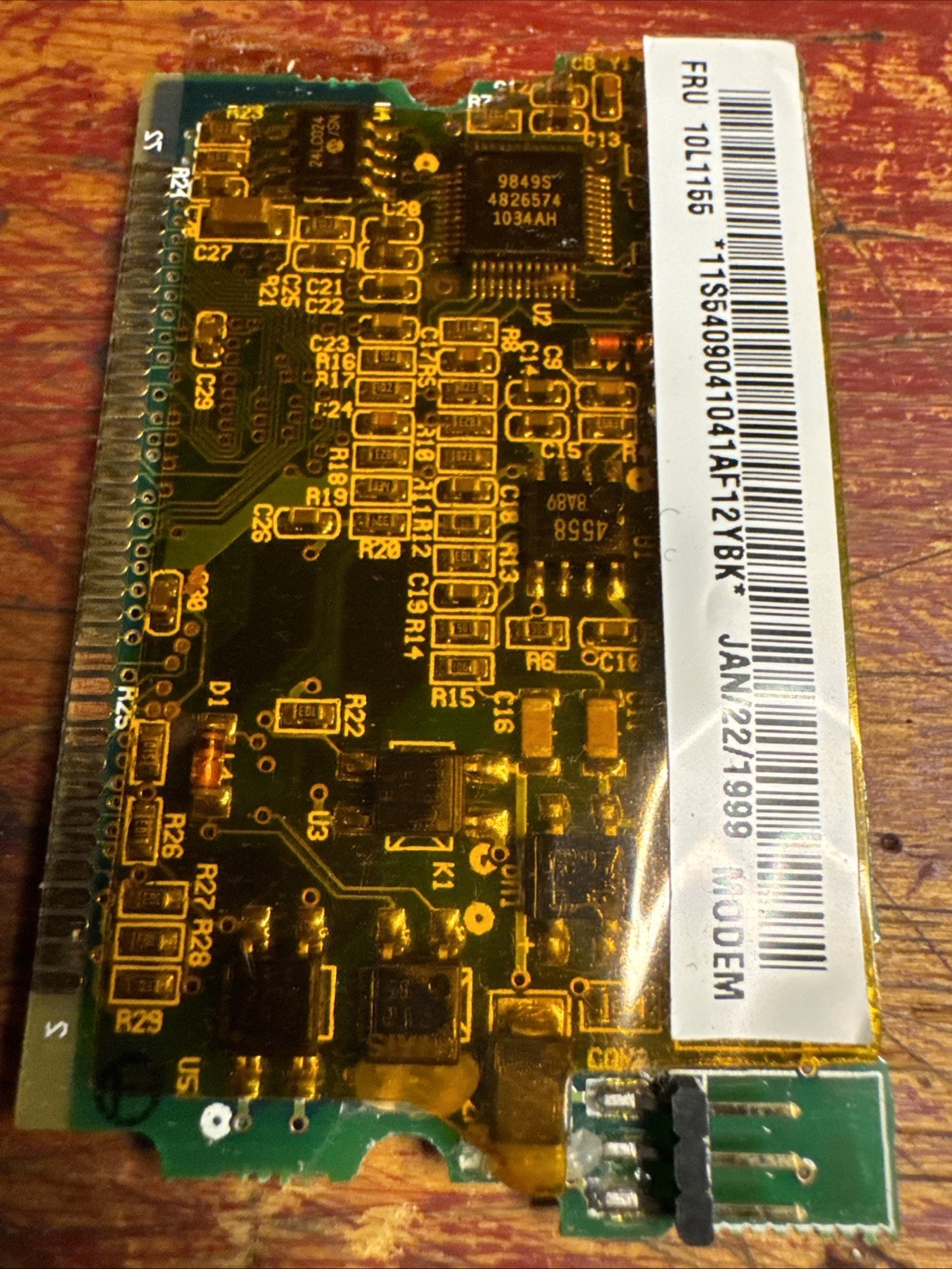 Lot Of 5 random parts (from IBM thinkpads 90s laptops) RAM 32 DIMM / 64mb /CPU+