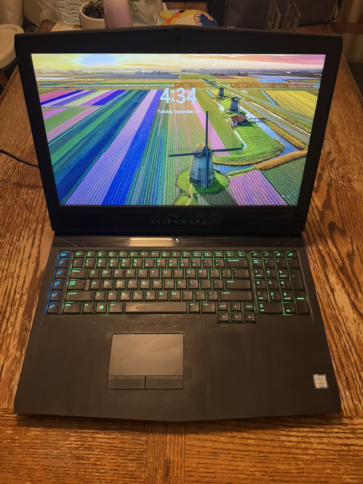 Alienware 17 R5 Gaming Laptop w/charger, Razer mouse and backpack