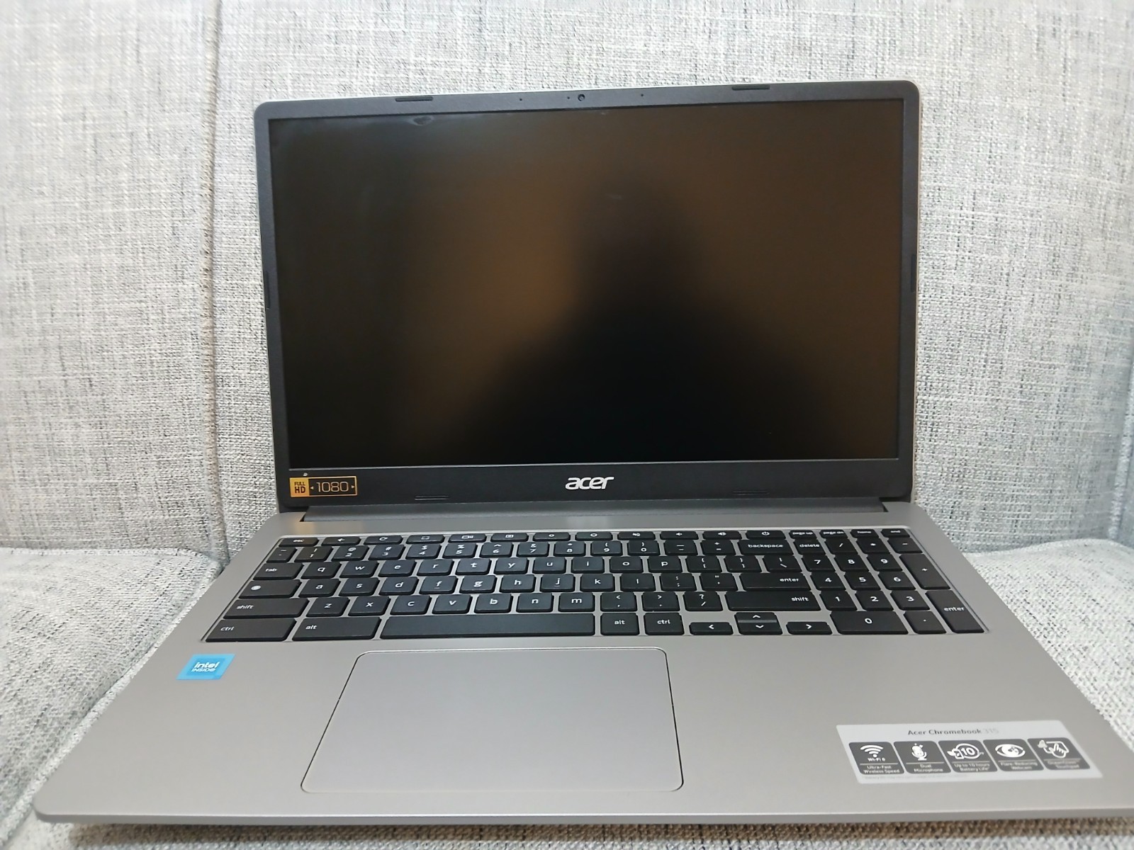 Acer Chromebook 315 CB315-4H 15.6″ FHD Intel Celeron Chrome OS Laptop Silver