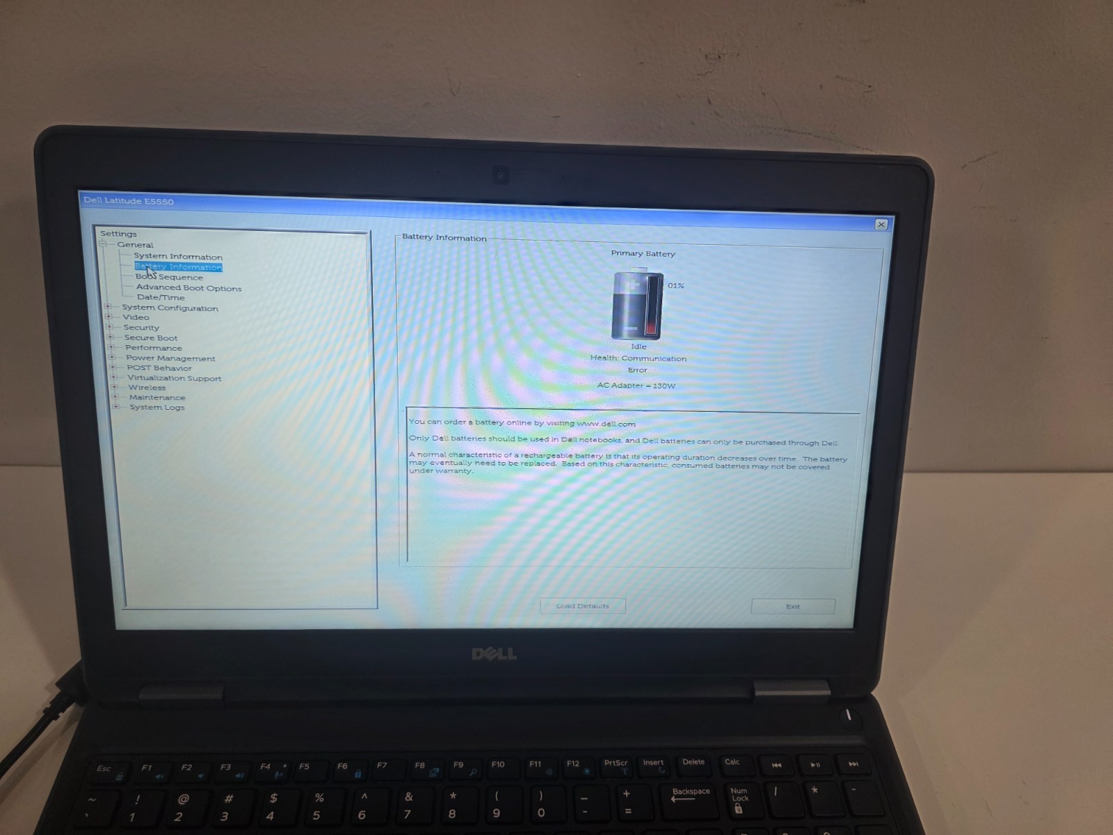 Dell Latitude E5550 Intel i7-5600U 8GB 500GB HDD Webcam Bluetooth
