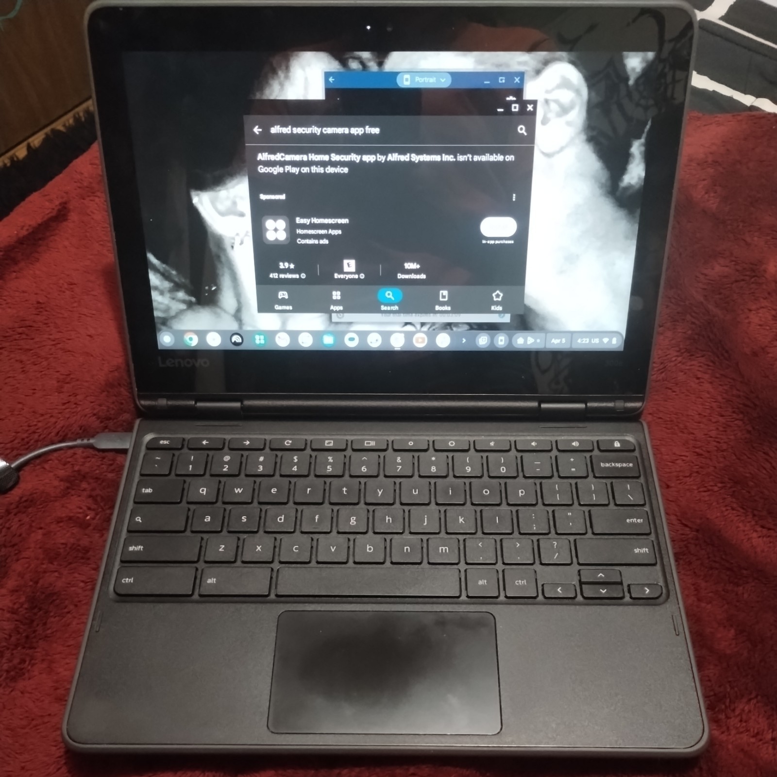 LENOVO 300e Chromebook 81H0 2-IN-1 TOUCH – MediaTek 8173C✔4GB RAM✔32GB SSD – C07