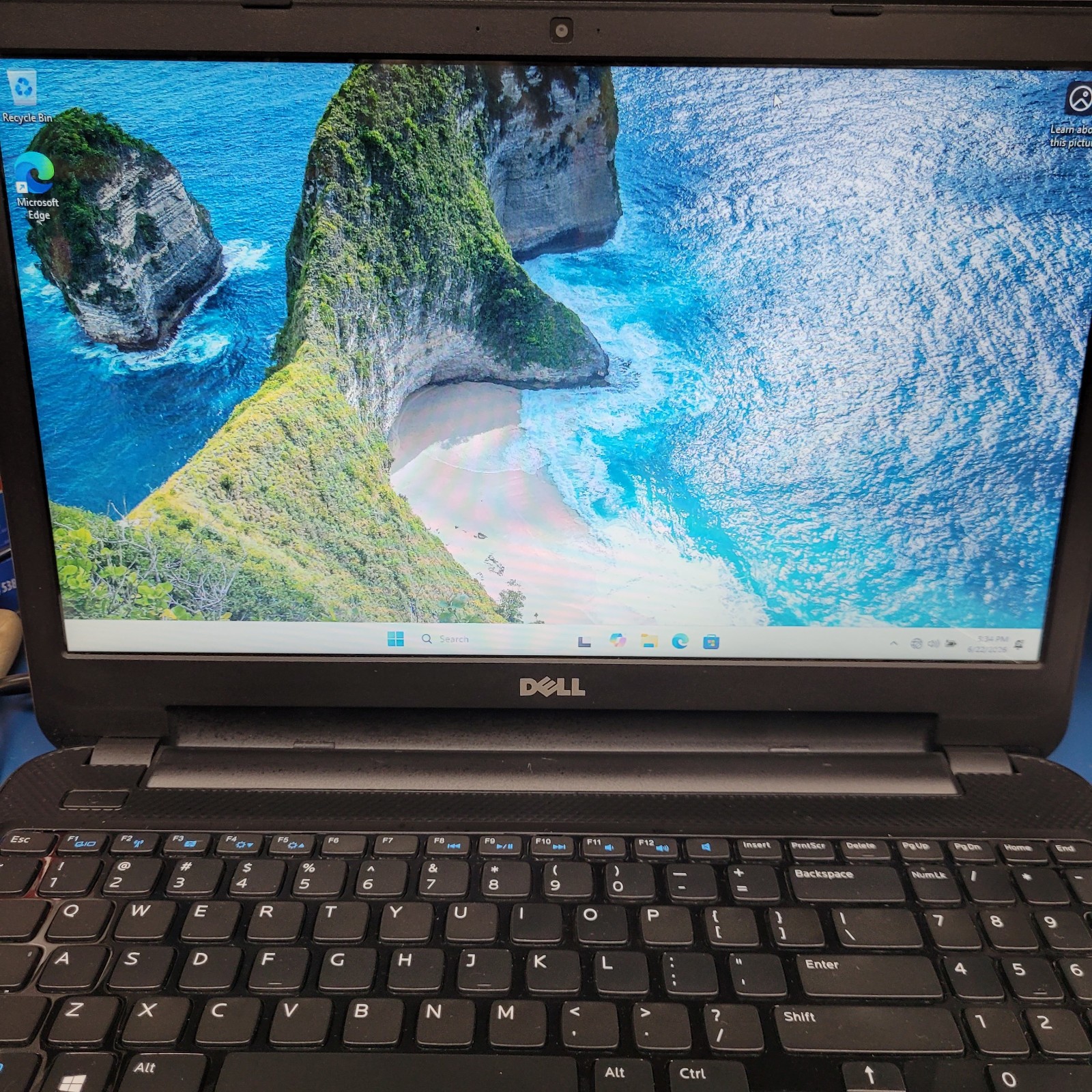 Dell Inspiron 15-3521 / Intel i3-3217 @1.80GHz / 4GB RAM 500 GB Windows 11