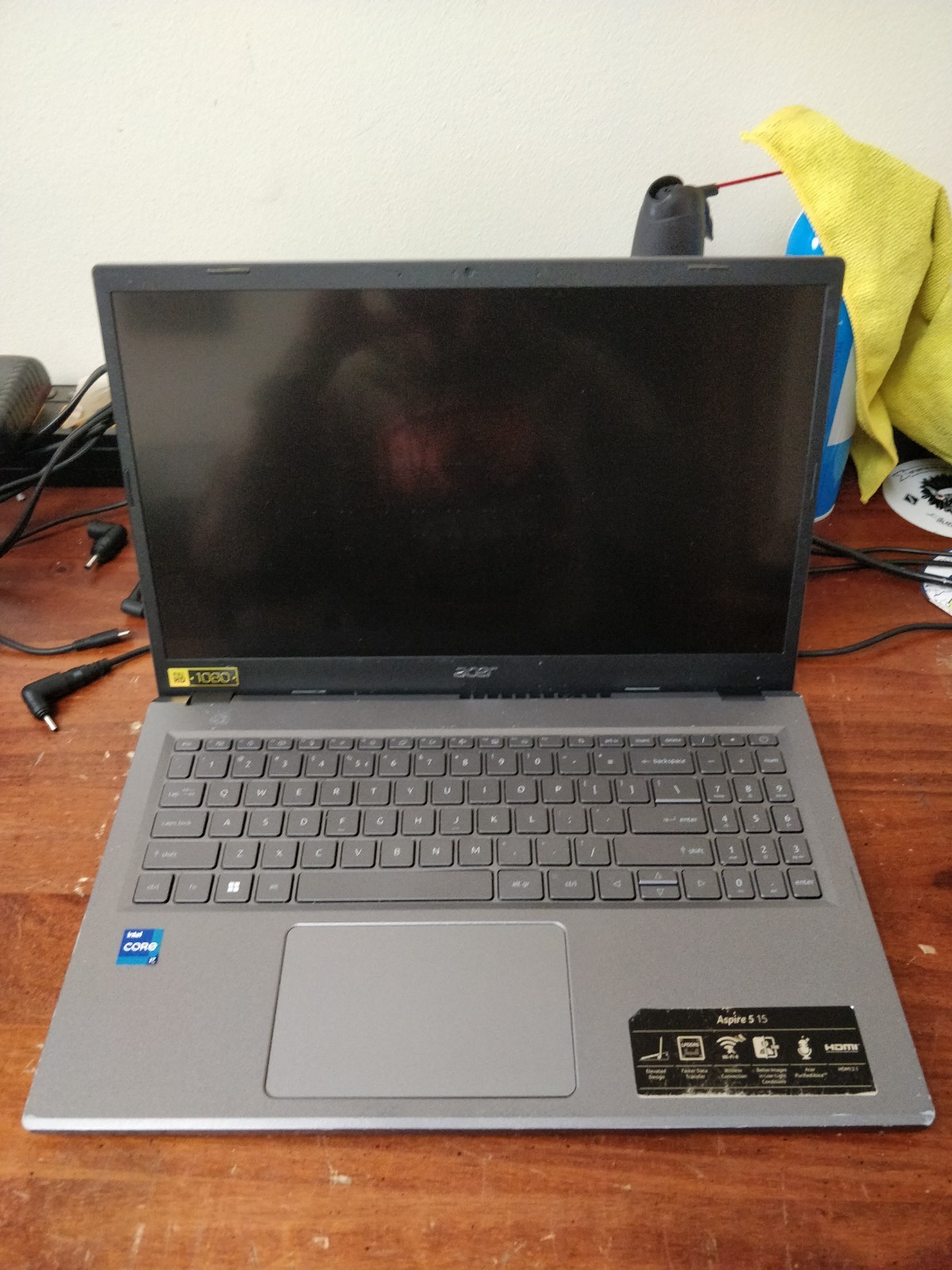 Acer Aspire A515-58PTINTEL CORE I7-13620H@1.60GHz 8GB RAM NO DRIVE PARTS 8818