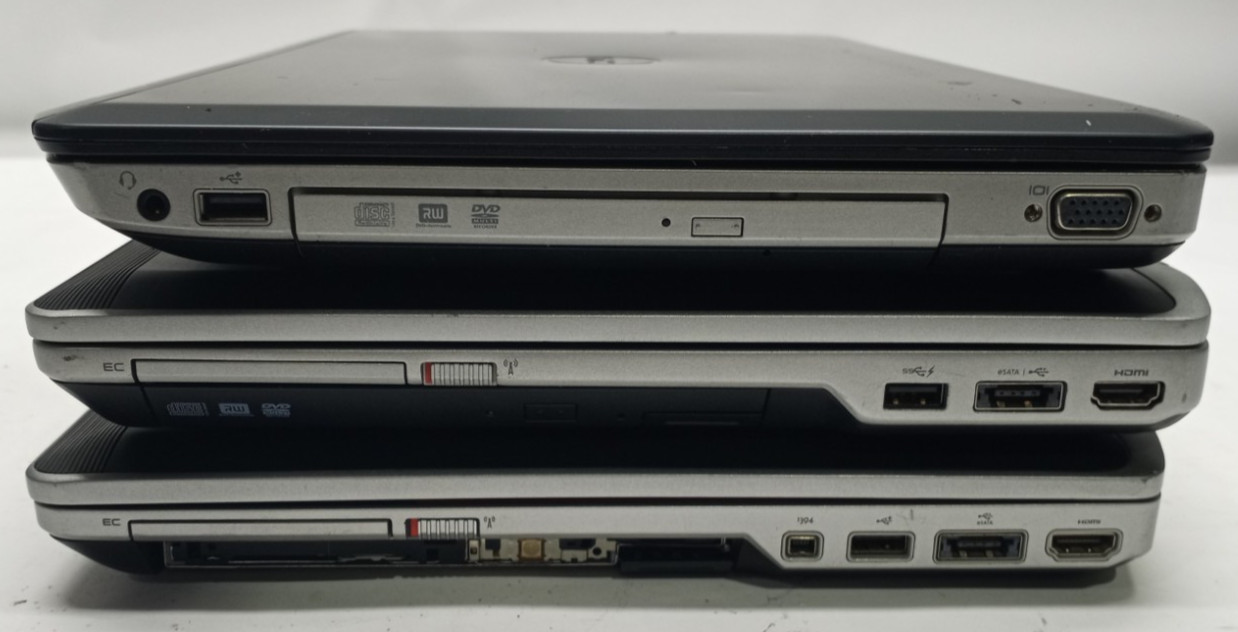 Lot(3) Dell Lat. E5530/E6520/E6530 i5&i7-2nd&3rd Gens 4GB RAM No HDD/Batt MC397*