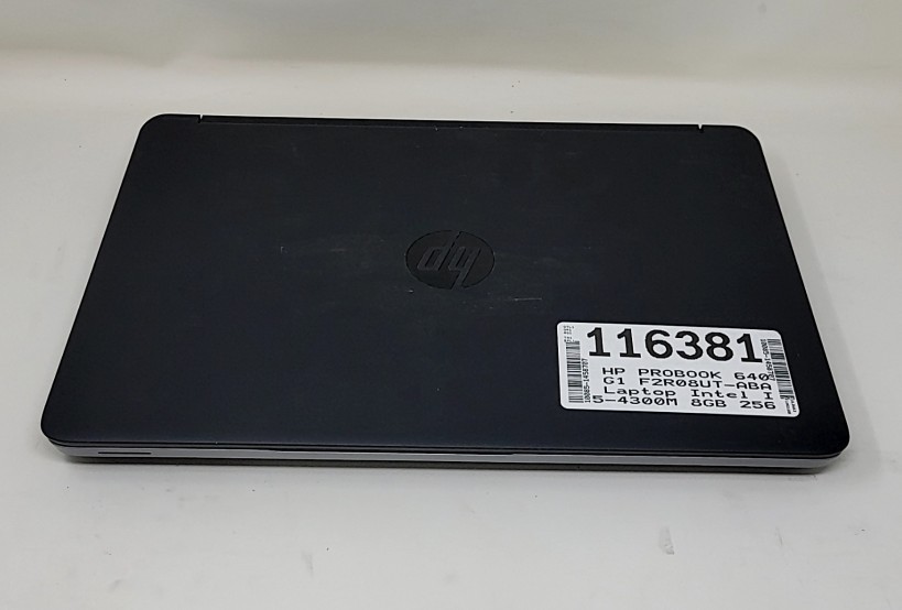 HP PROBOOK 640 G1 F2R08UT-ABA Laptop Intel I5-4300M 8GB 256GB