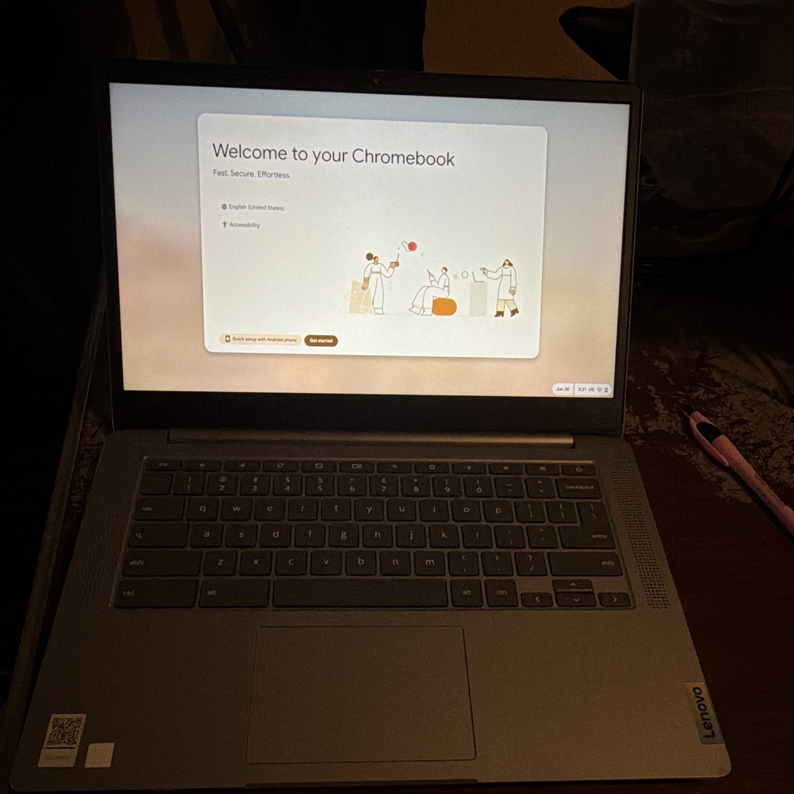 Lenovo IdeaPad 3 Chrome 14M836 14in Intel Celeron Chrome OS Silver
