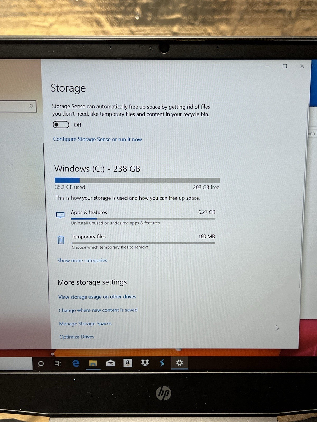 HP Pavilion 15.6” 256GB Intel Core i5 9th Gen 2.40GHz 8GB BATTERY NEEDS REPAIR