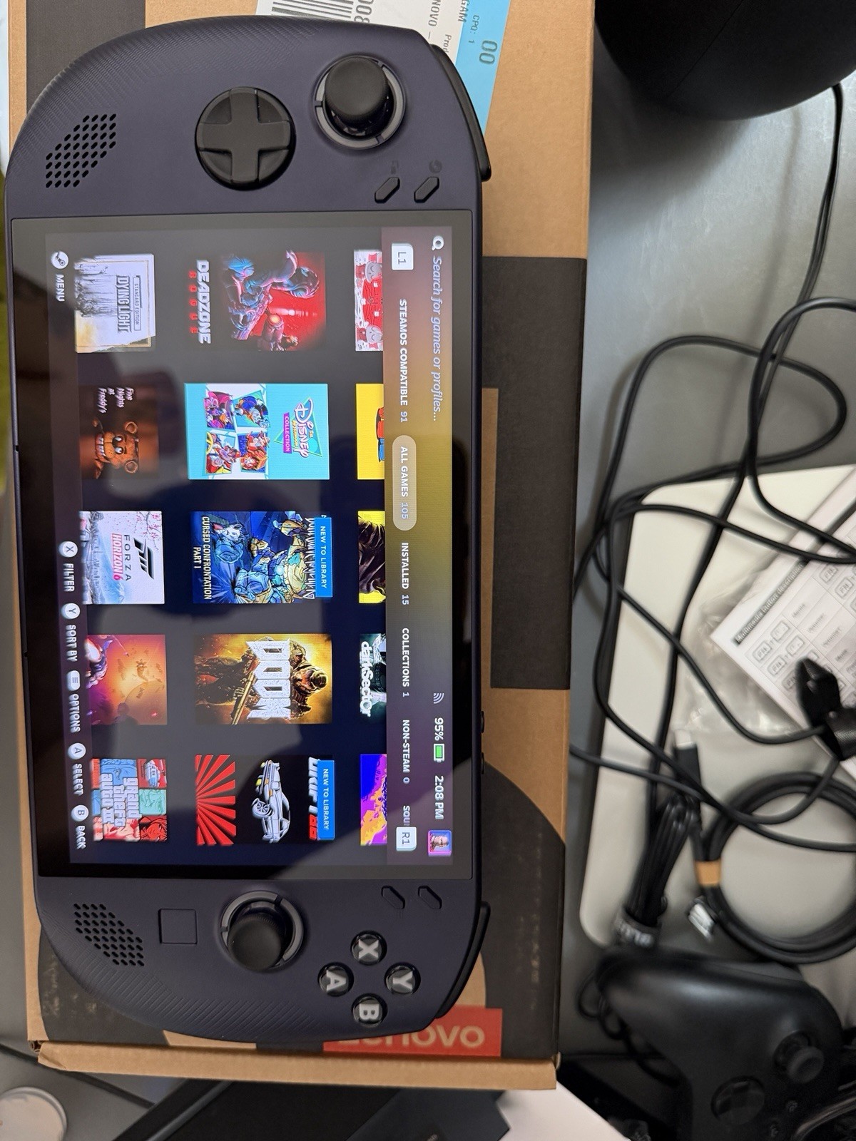 Lenovo Legion Go S w/ Ryzen Z1 Extreme, 1TB SSD, 32GB RAM – Steam OS Version