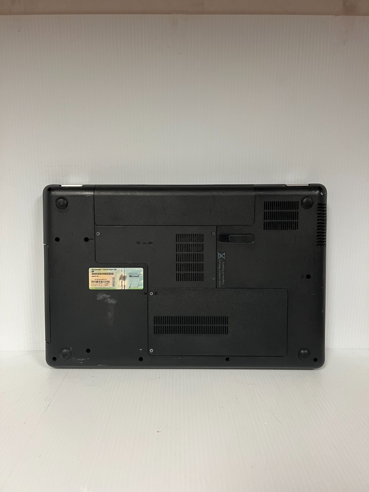 HP G56-129WM 15″ Laptop, intel celeron 900, 3GB RAM, No HDD