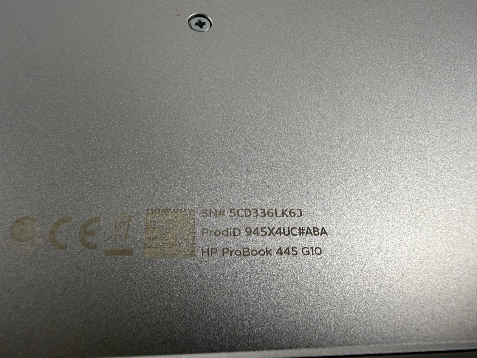 HP PROBOOK 445 G10 14″ LAPTOP + RYZEN 5 7530U + 4GB DDR4 + 256GB NVMe + WIN 11