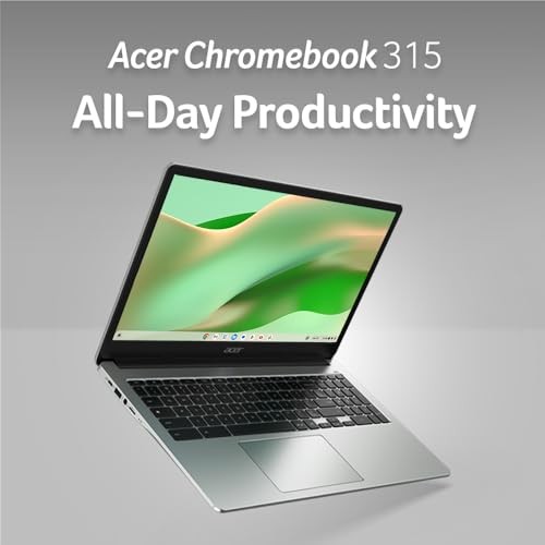 Acer Chromebook 15.6″ 4GB 64GB, Silver