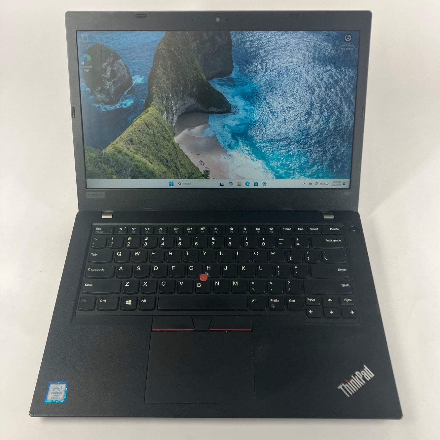 Lenovo ThinkPad L480 14″ Core i5-8350U 1.7GHz 8GB RAM 256GB SSD WIN 11