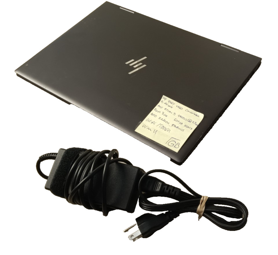 HP ENVY X360 AMD Ryzen 5 4500U 2.3GHz 8GB 500GB NVME Win11 Touch Reset Good