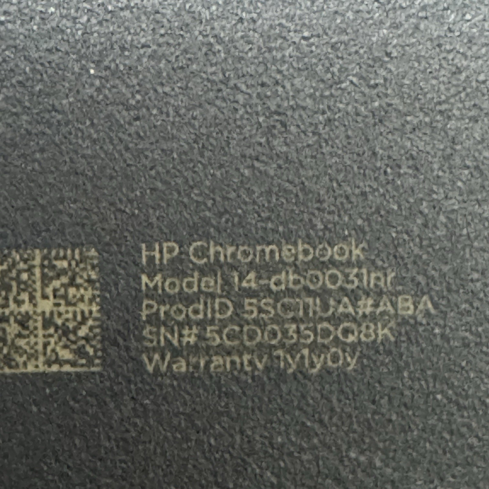 HP Chromebook 14-db0031nr ChromeOS Laptop | Used | Read Description