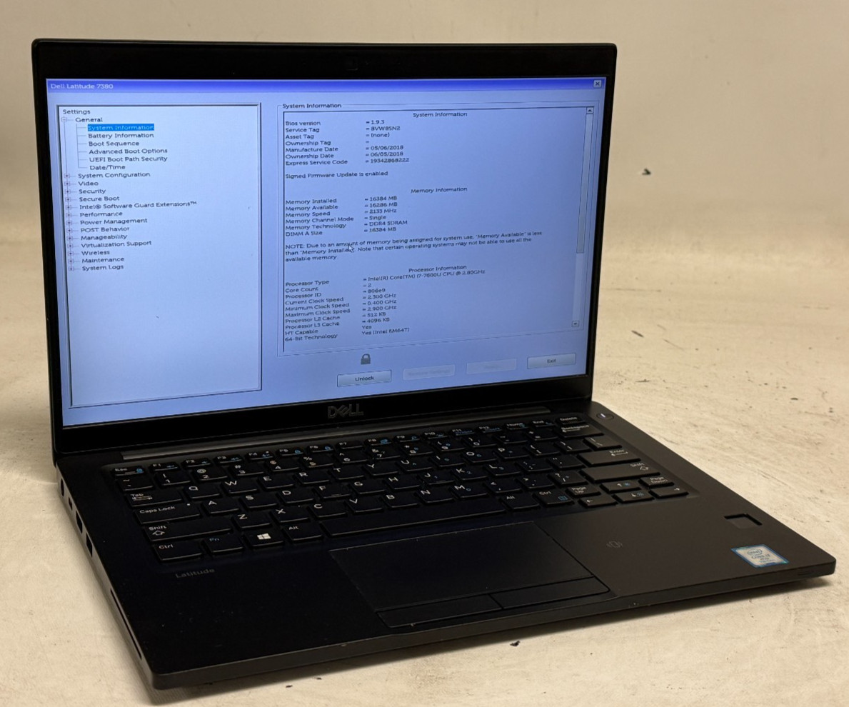 Dell Latitude 7380 13.3″ (i7-7600u – 16GB RAM – 512GB SSD – Win11Home)