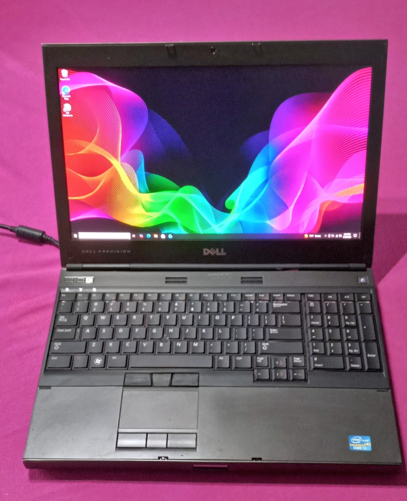 Dell M4600 laptop Intel I7-2820qm 2.3-3.4Ghz 16GB 512GB PREMIERCOLOR RGB W5170M