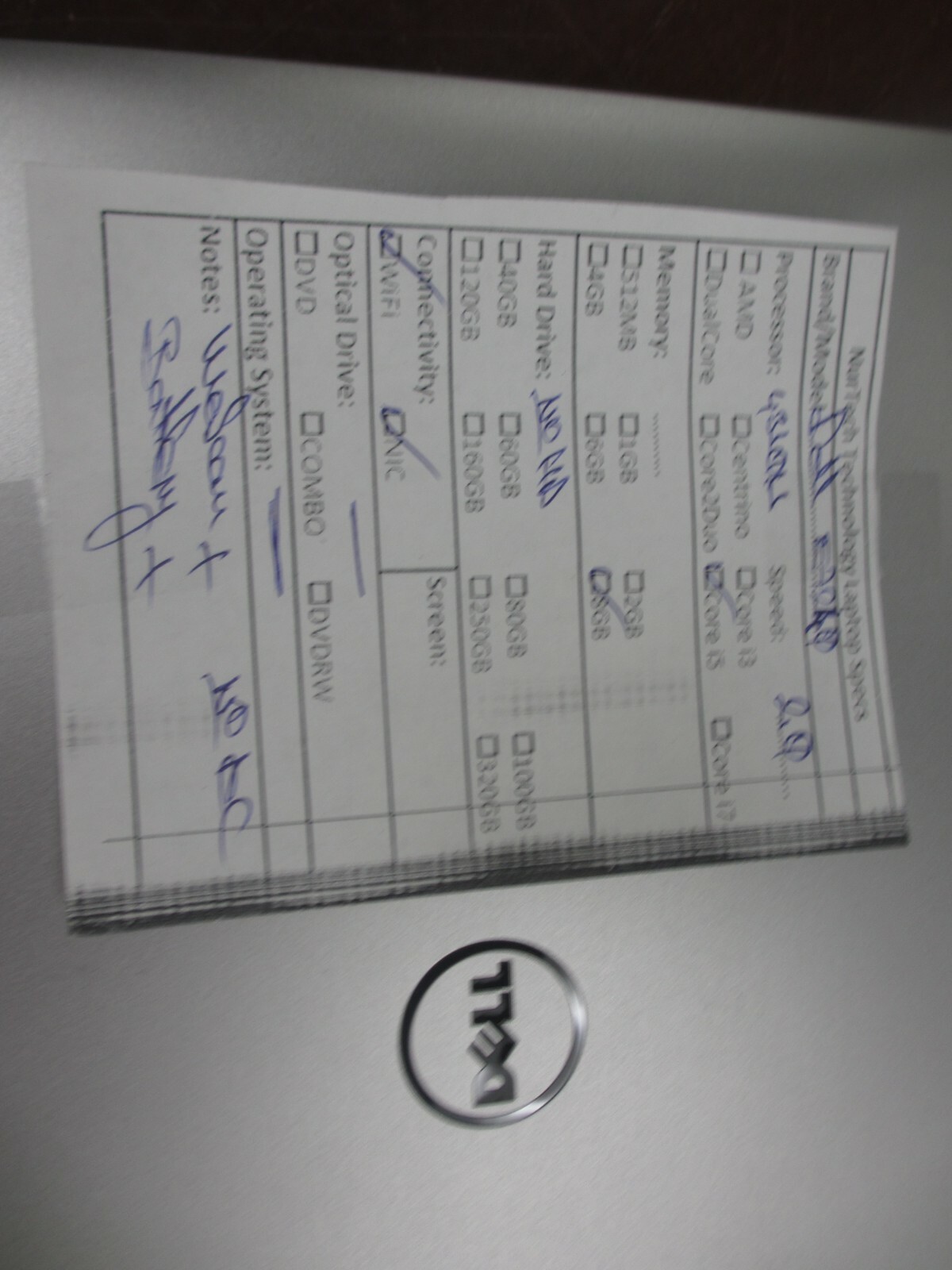 Dell Latitude E7240 I5-4310U 2.00GHz 8GB Web-Cam Laptop [NO AC/OS/HDD]