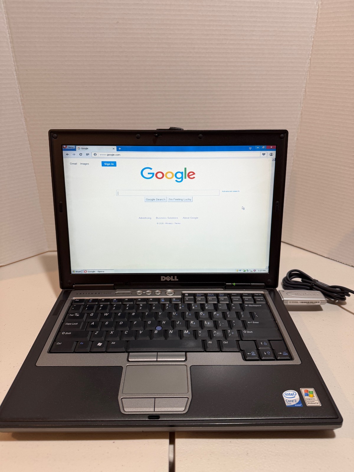 Dell D620 Laptop | Win XP Pro | 500GB SSD | 4GB RAM | Docking Station | WiFi