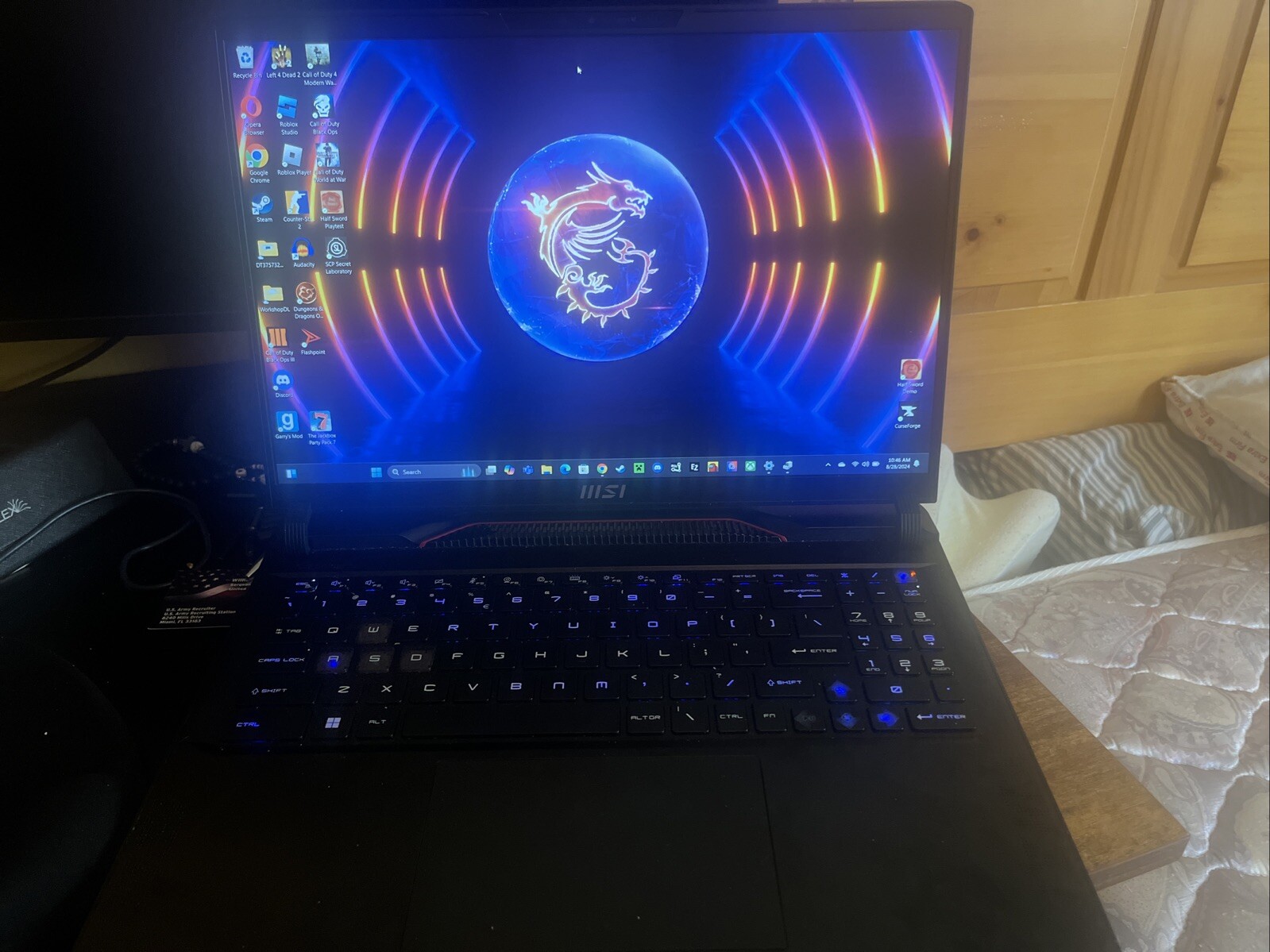 MSI GE68HX Raider 16″ (1TB SSD, Intel Core i9-13950HX, 2.20 GHz, 32GB RAM,…