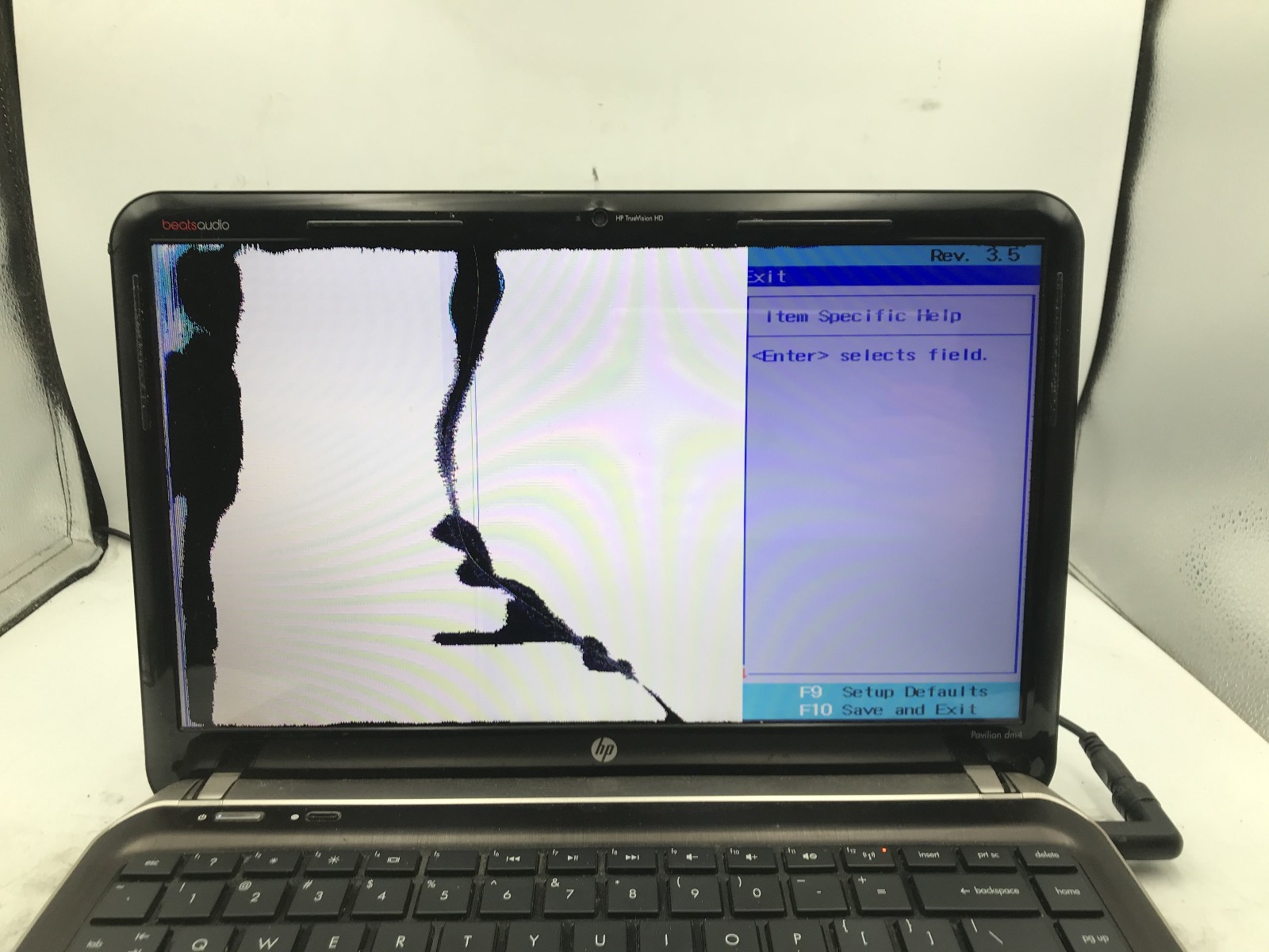 HP PAVILION DM4 3055DX – FOR PARTS/REPAIR – INTEL I5 2430M – NO RAM – READ – BB!