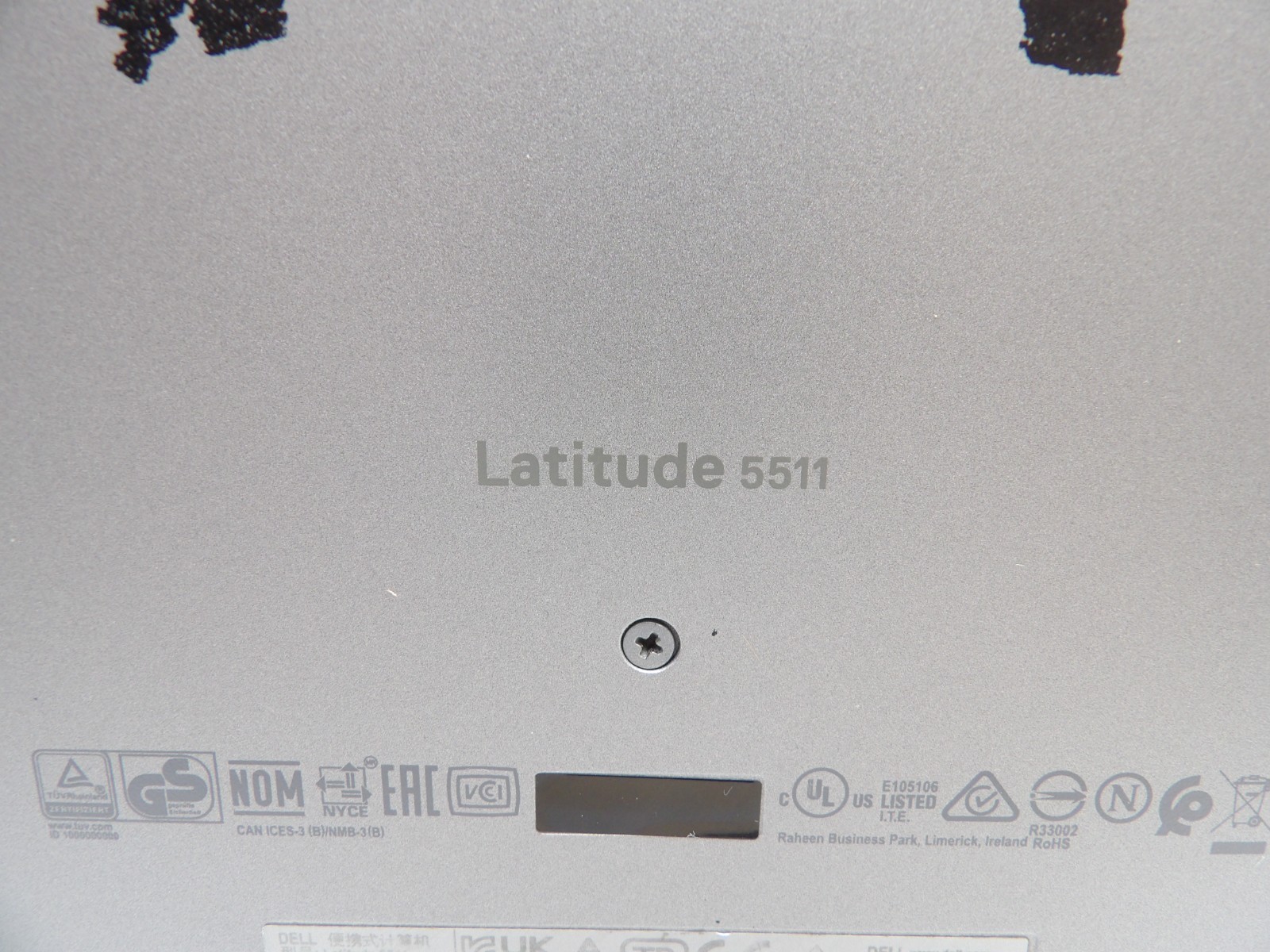 Dell Latitude 5511 For Parts Only No Motherboard