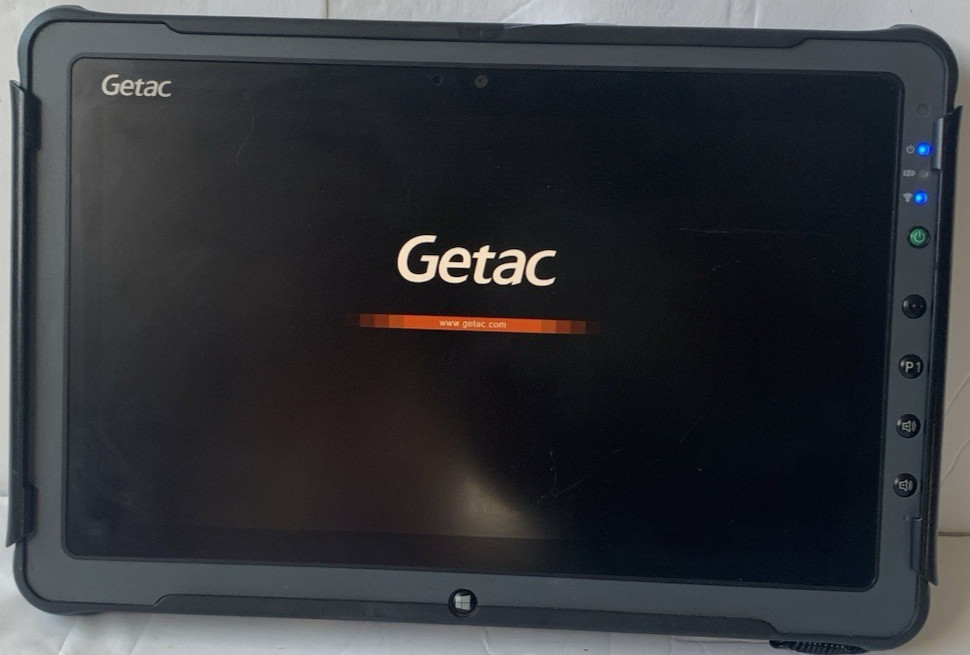 GETAC F110 G5 Tablet 11.6″ i7-8565U 1.80GHZ 16GB RAM 256GB GPS LTE Win 11 Strap