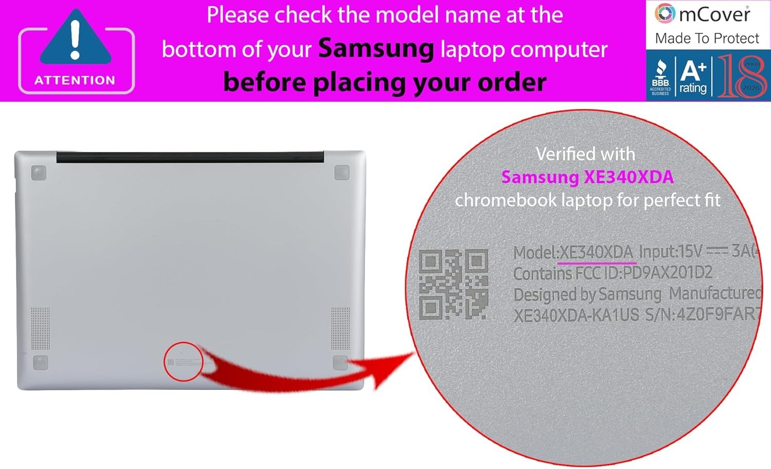 Case for 2021~2022 14″ Samsung Galaxy Chromebook Go XE340XDA XE345XDA Series Lap