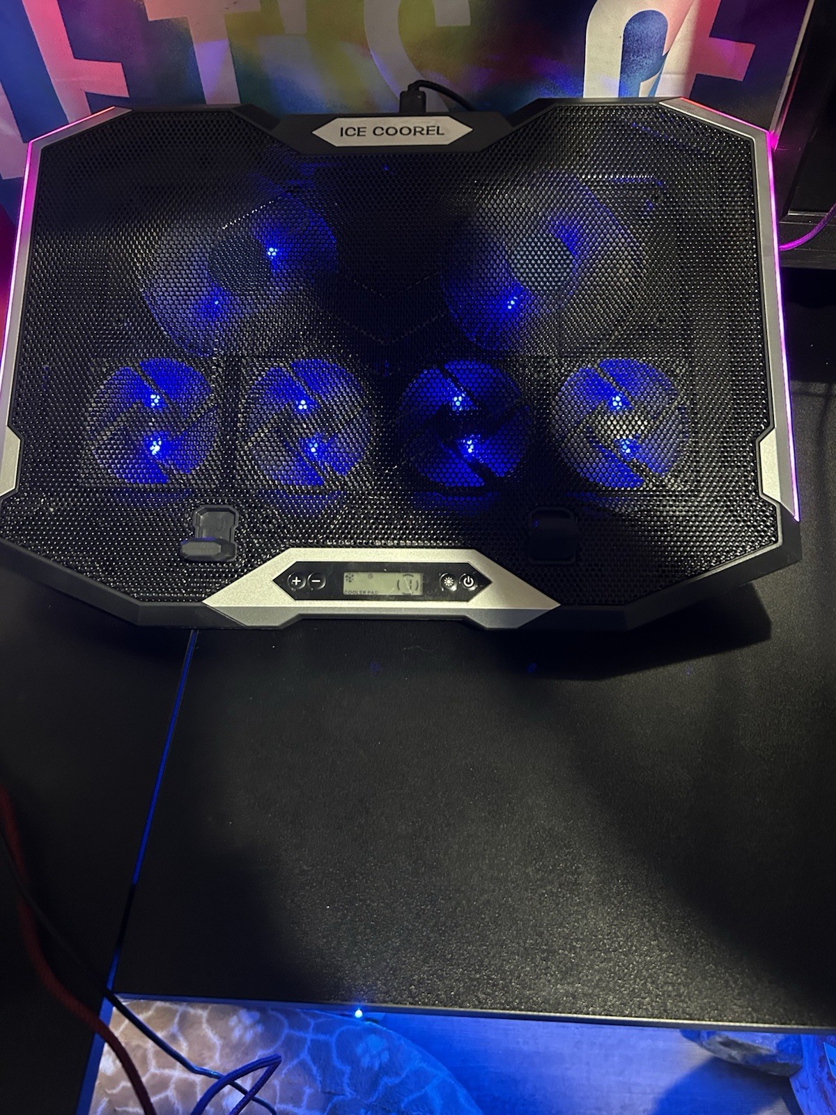 2024 ASUS ROG Strix G16 with cooling station and mouse