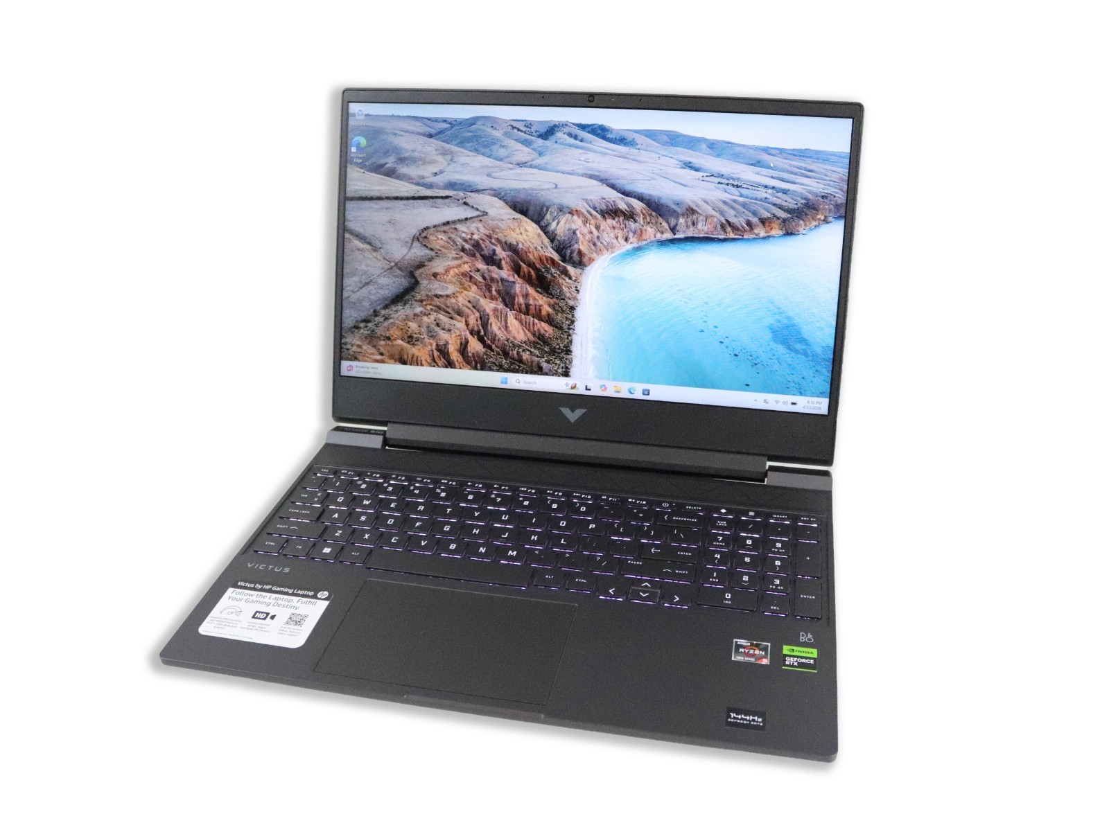 HP Victus Gaming Laptop 15.6″ FHD Ryzen 5 7535HS RTX 2050 24GB RAM 1TB SSD
