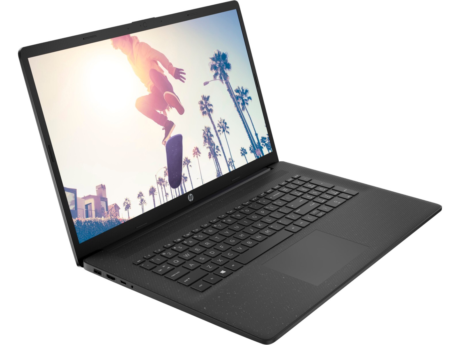 HP 17z-CP200 17 Black Laptop PC 17.3″ 1080P AMD R5 16GB 256GB SSD WiFi HDMI W11