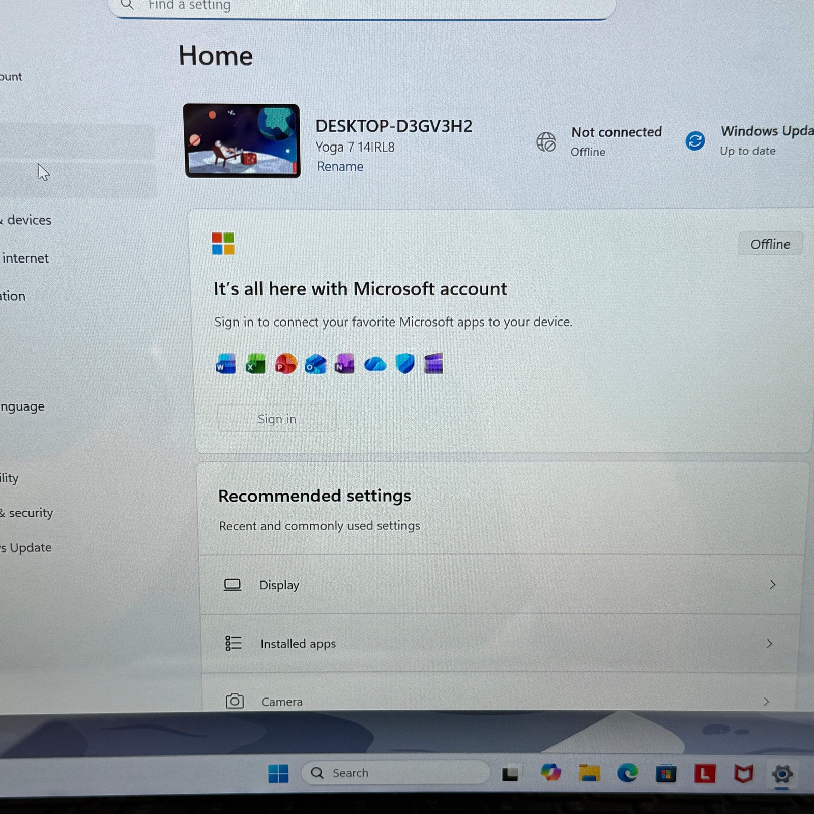 Lenovo Yoga 7 2-in-1 14IRL8 14″ i5-1335U 1.3GHz 8GB RAM 512GB SSD