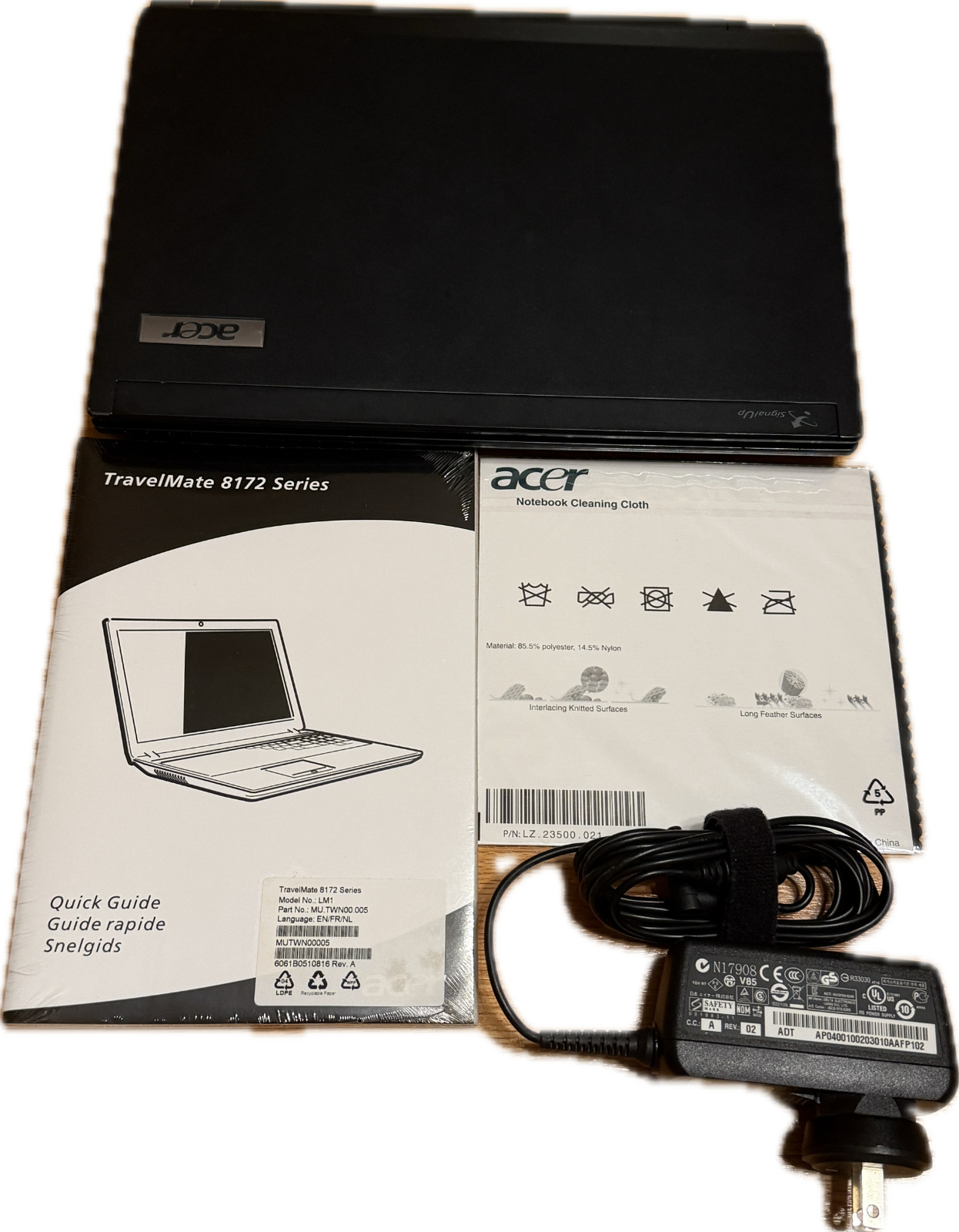 Good Condition in Box Acer TravelMate 8172 Laptop, 11.6in, Intel Core i3, 250GB